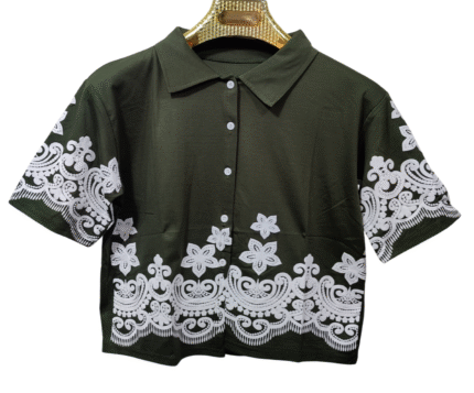 girls shirt green