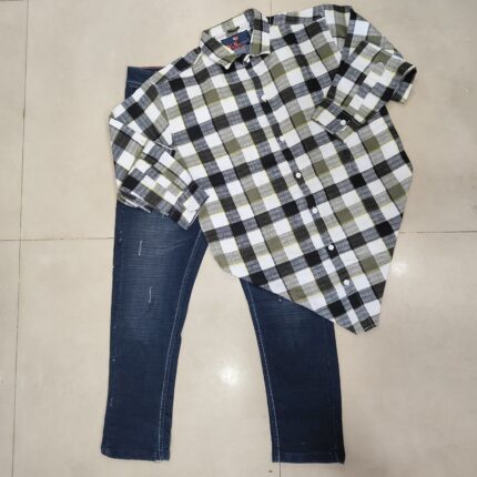 shirt-jeans combo for men's