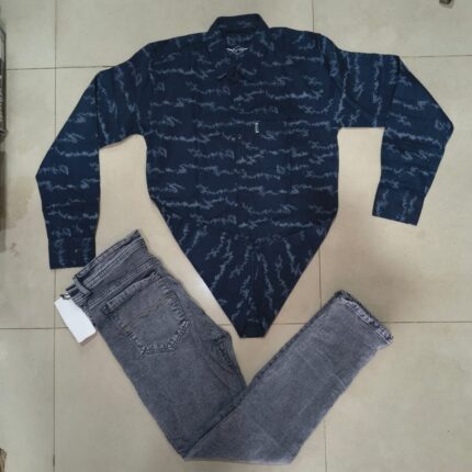 shirt-jeans combo for men's