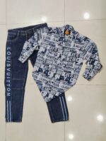 Shirt-jeans combo for men's