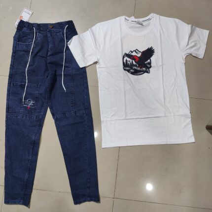 Shirt-jeans combo for men's