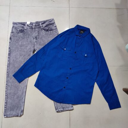 shirt-jeans combo for men's