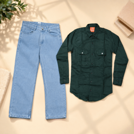 shirt-jeans combo for men