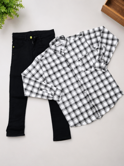 Offer shirt-jeans combo for men