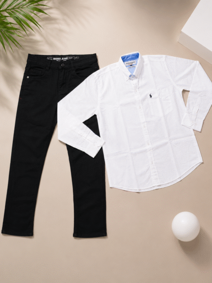 offer shirt-jeans combo for men
