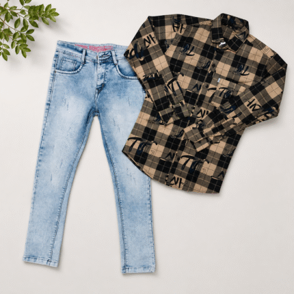 offer shirt-jeans combo for men