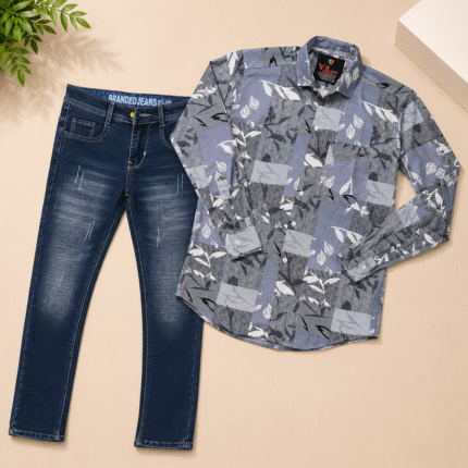 offer shirt-jeans combo for men