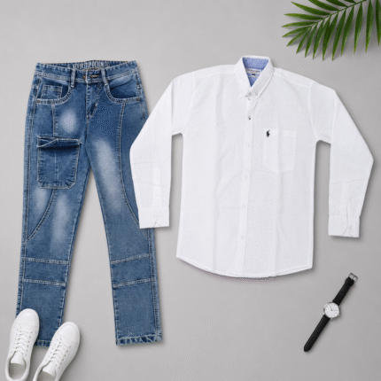 offer shirt-jeans combo for men