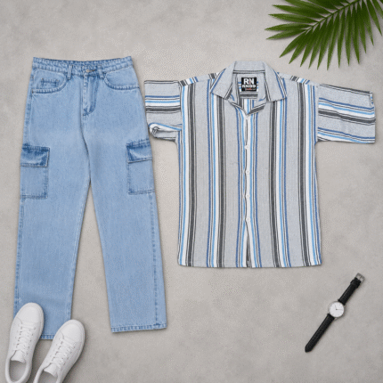 Offer shirt-jeans combo for men