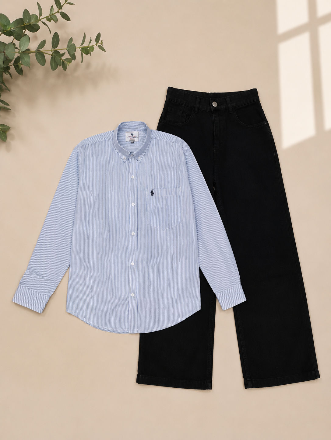 2026/06/1000143701.png lining shirt-baggy jeans combo for men's - Image 1