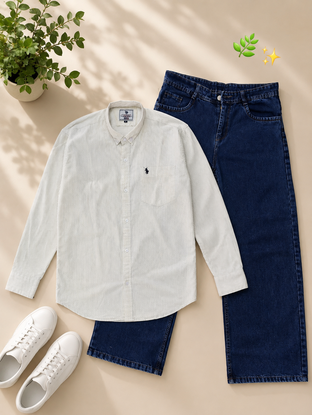 2026/06/1000143717.png lining shirt-baggy jeans combo for men's - Image 1