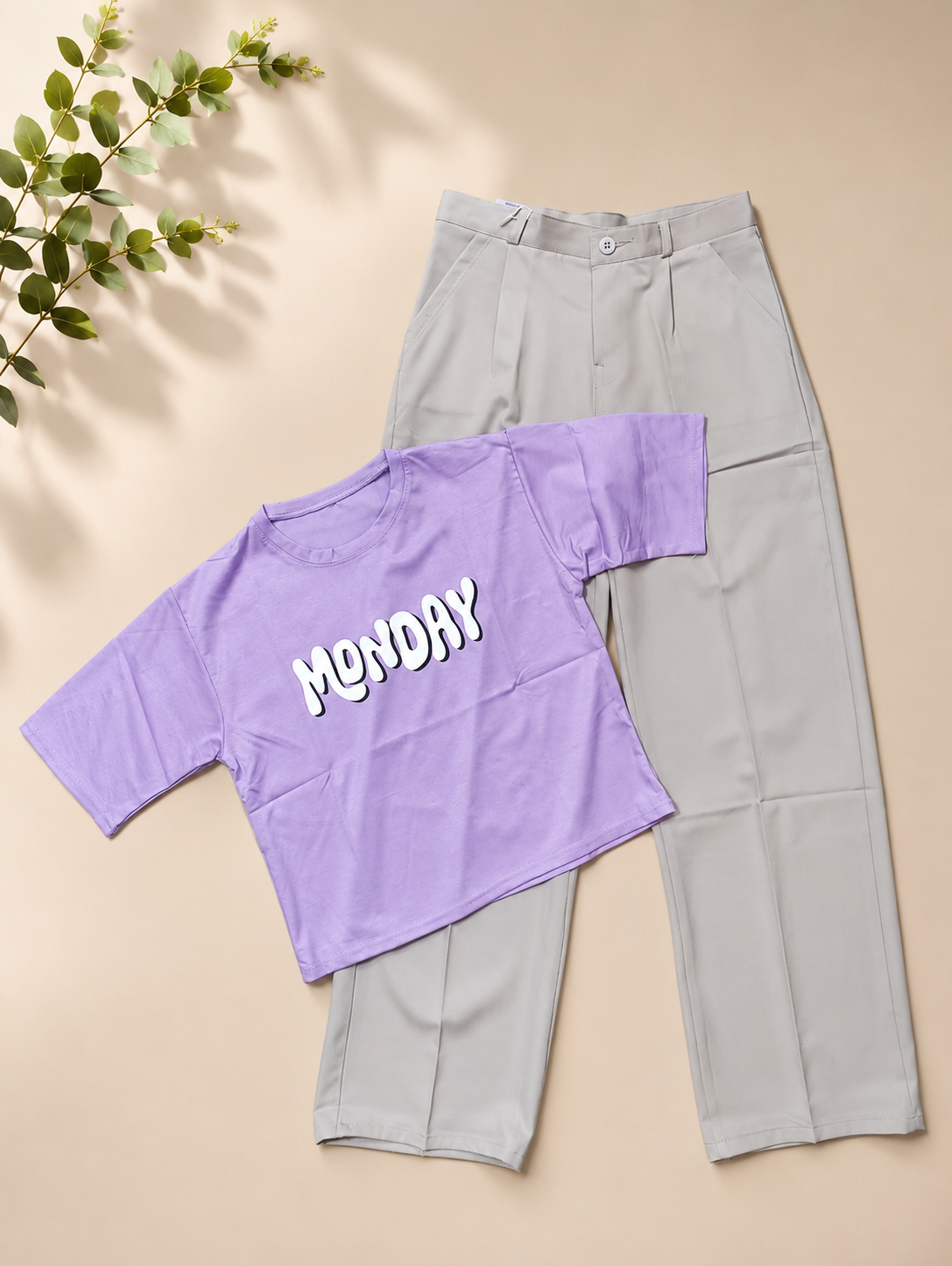 2026/07/1000164002.png Girls combo t-shirt - formal jeans baggy - Image 1