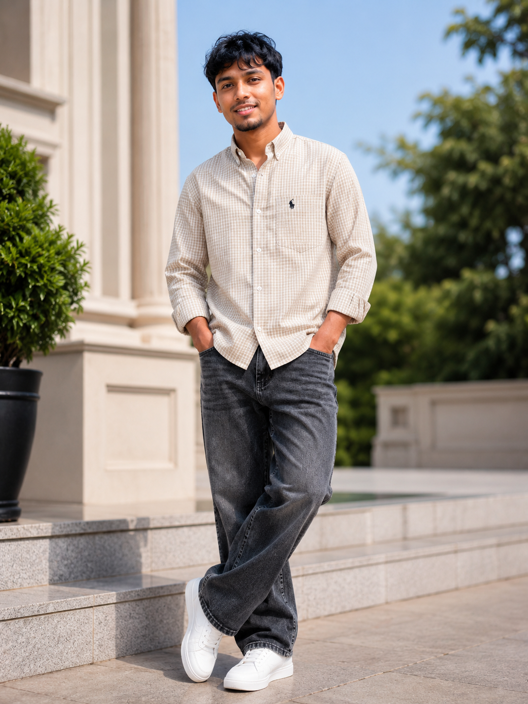 2026/07/1000165898.png Baggy jeans-shirt combo for men's - Image 1