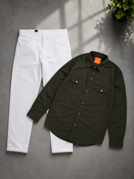 jeans-shirt combo for men's