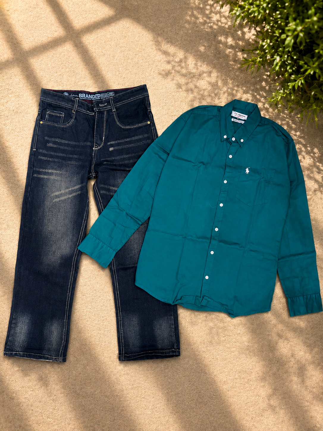 2026/08/1000222124.png Baggy jeans-shirt combo - Image 1