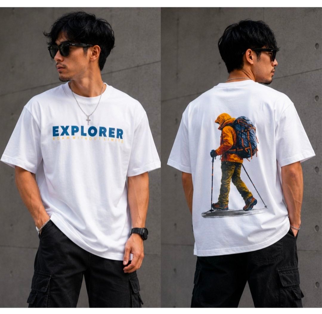 2026/08/1000253167.jpg Down solder t-shirt for men's - Image 1